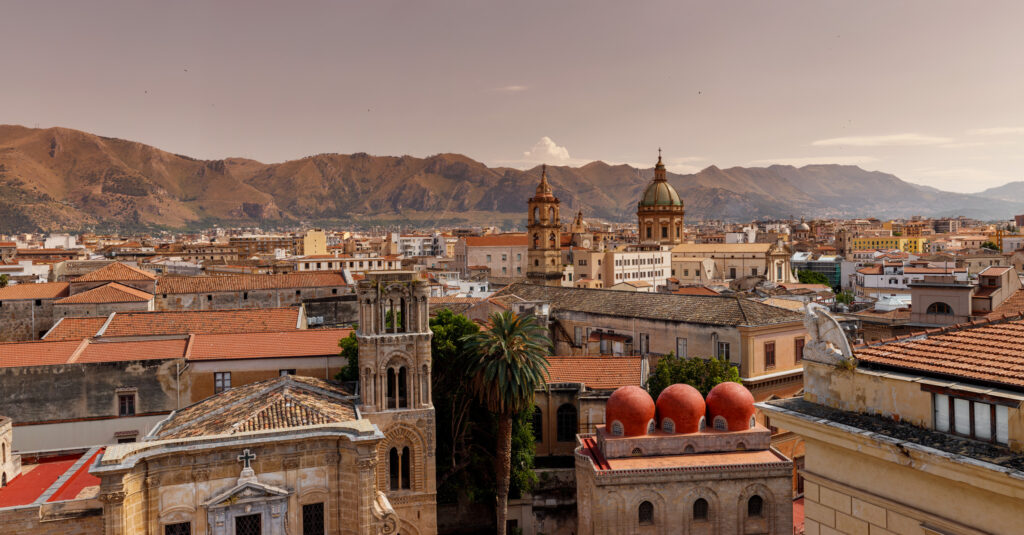 Utsikt over Palermo